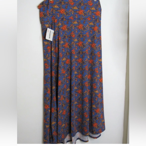 LuLaRoe Maxi Skirt beautifully fall print size XXS - Picture 3 of 3